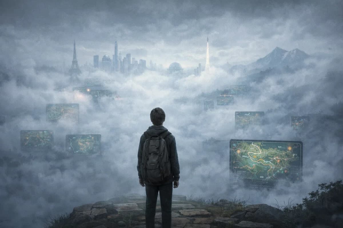 「やりたいことがない」は、探索マップが開示されてないだけ